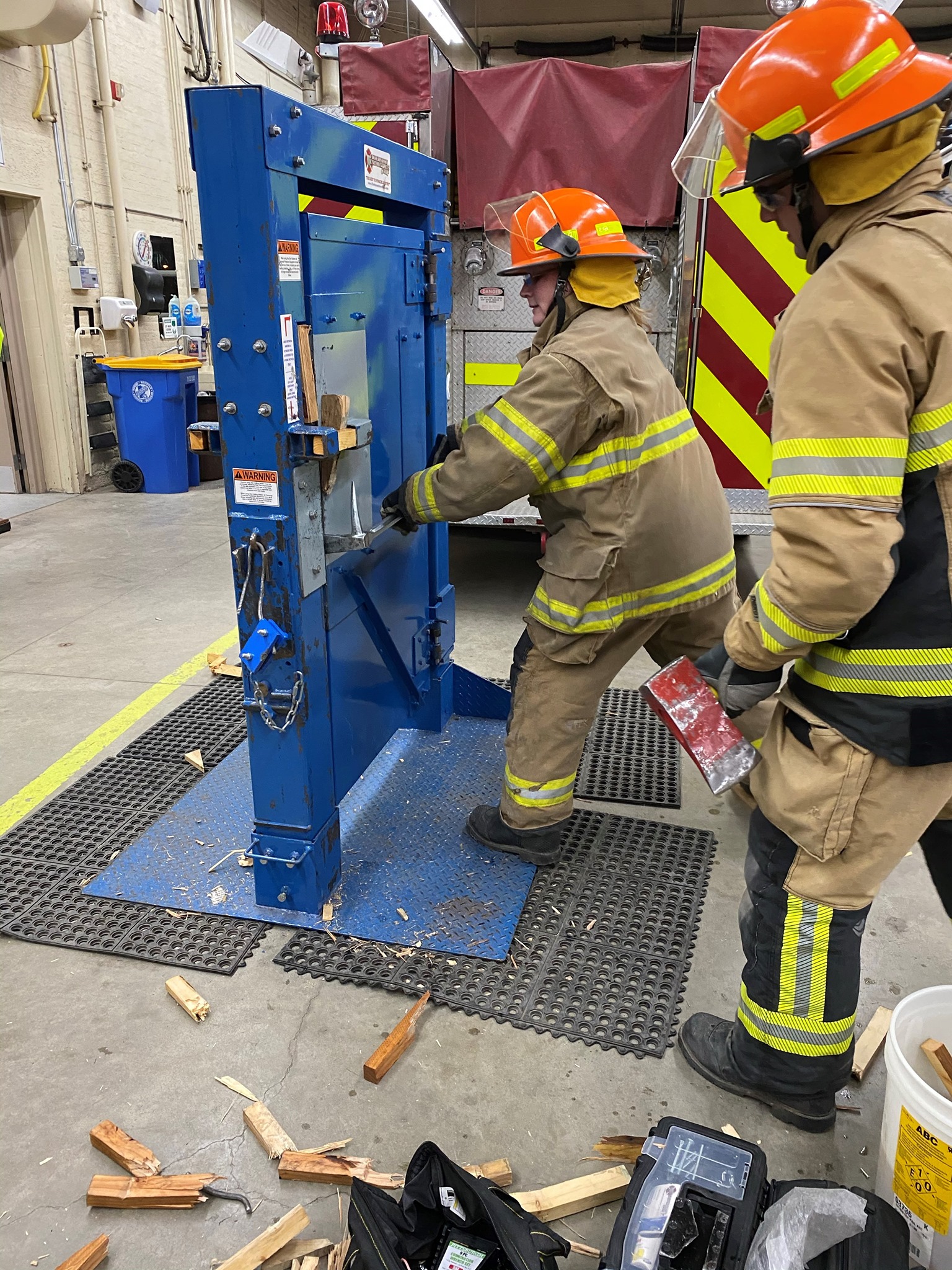 Using Forcible Entry Prop